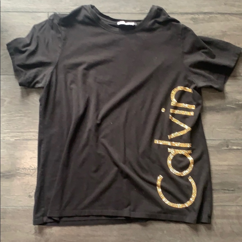 Black Calvin Klein shirt